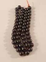 1 Strang natürliche schwarze Hämatit perlen 8 mm