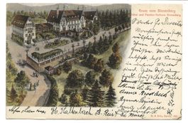 Gruss vom Bienenberg (BL) Hotel und Kurhaus - Liestal - 1905