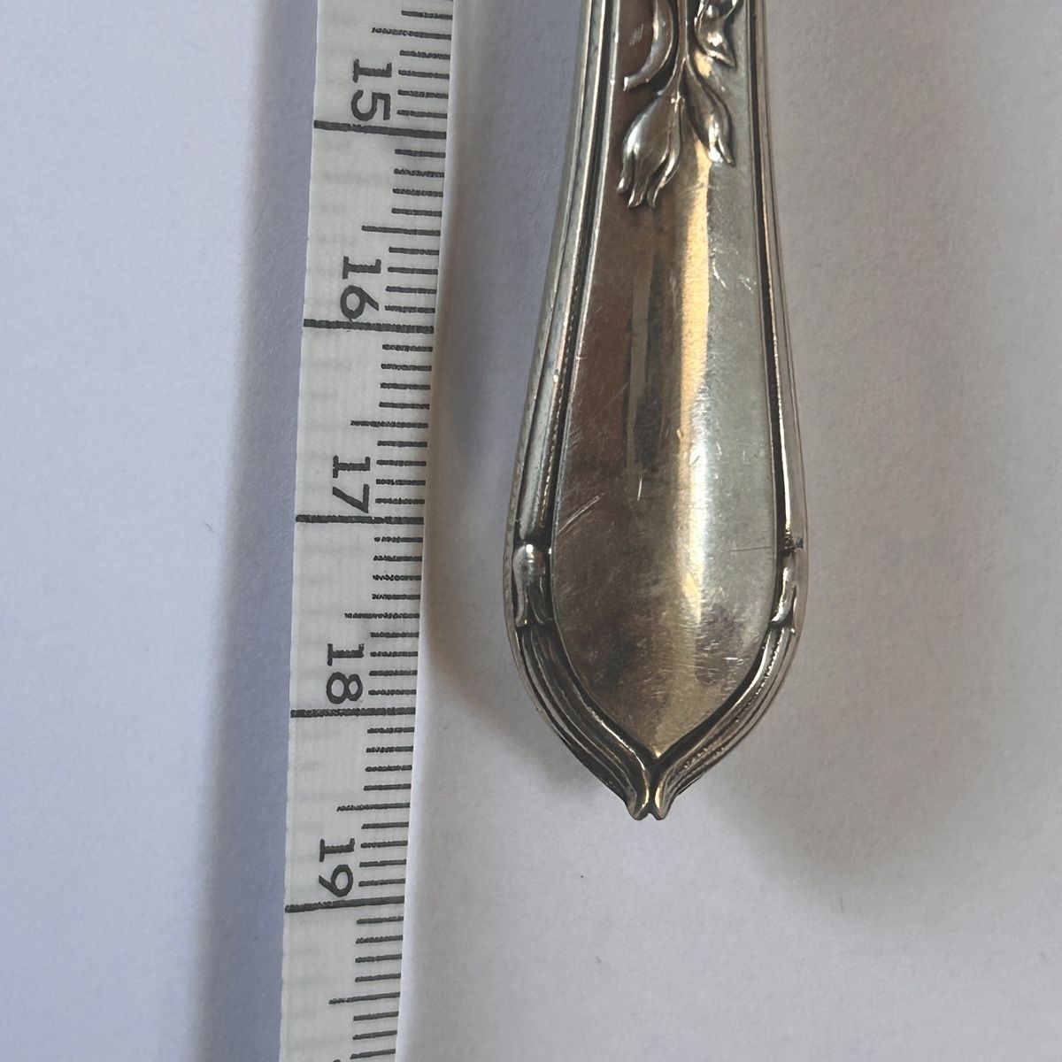 Jezler Posate: Silbermesser, jezler 800er Silber (18cm) – Usato da Basel venduto da bellespirit 2