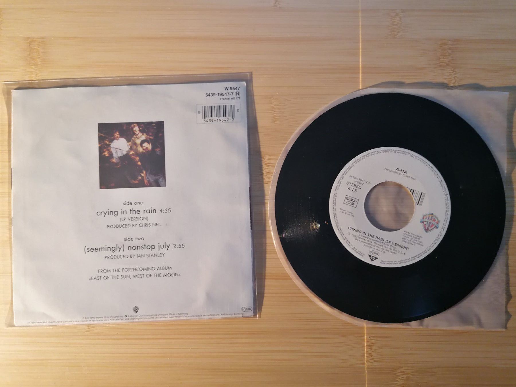 Dischi in vinile: a-ha – Crying In The Rain – Usato da Emmenbrücke venduto da lamorak 1