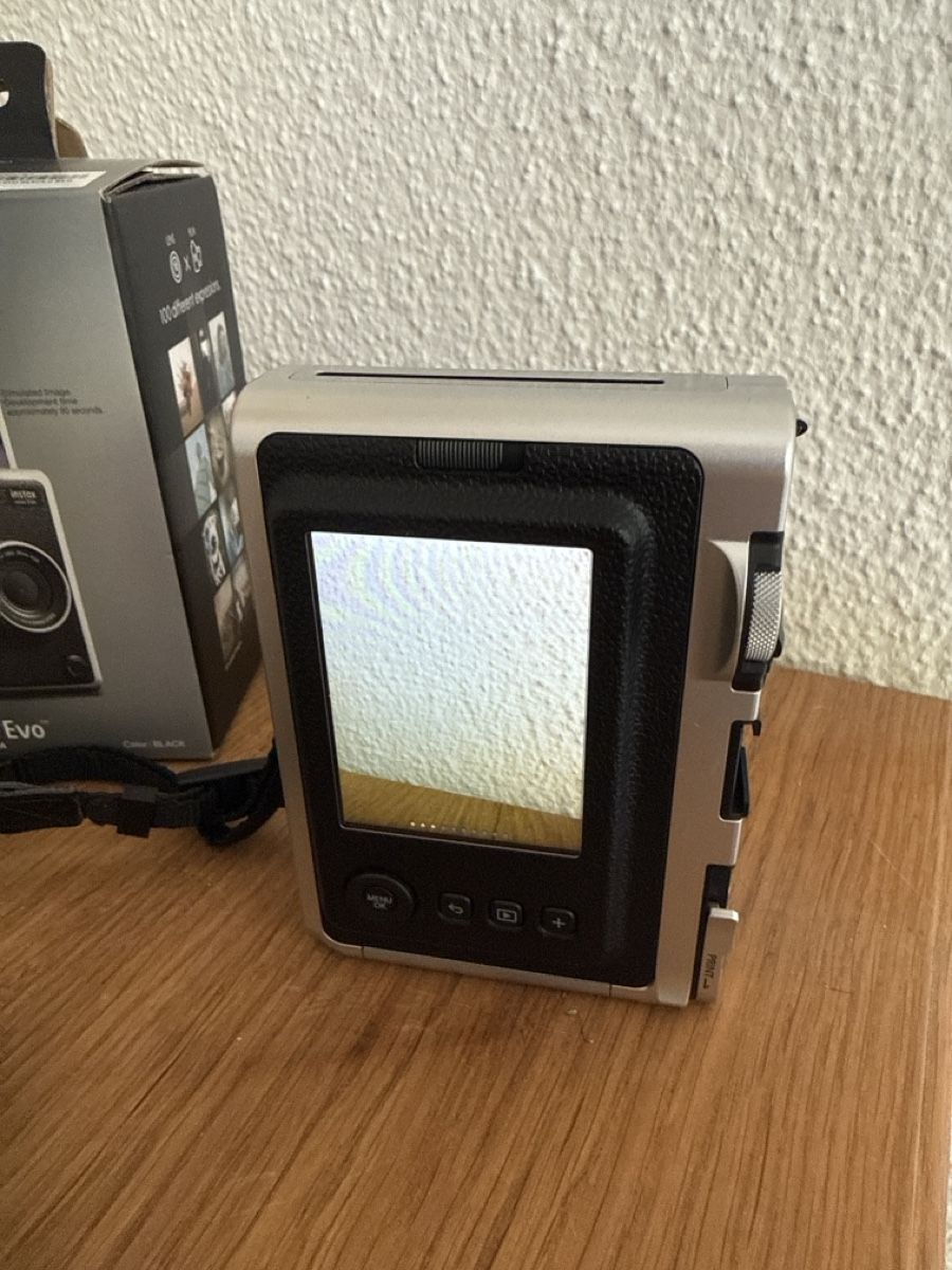 Fujifilm Kamera: Fujifilm Instax Mini Evo Kamera schwarz neu – Neu (gemäss Beschreibung) aus Rapperswil SG von TimoWey 1