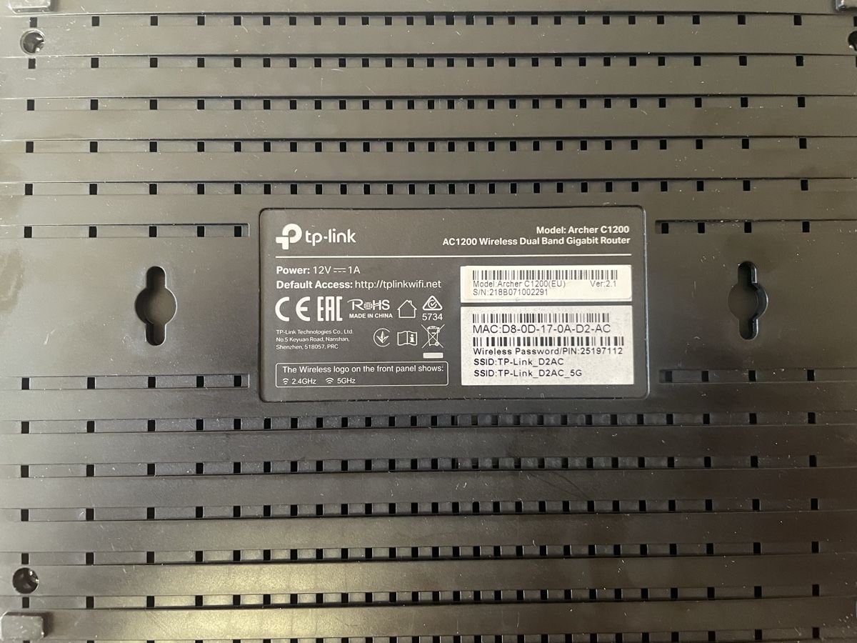 TP-Link Modems & Router: TP-Link Router AC 1200 – Gebraucht aus Widnau von san_qd7m 2