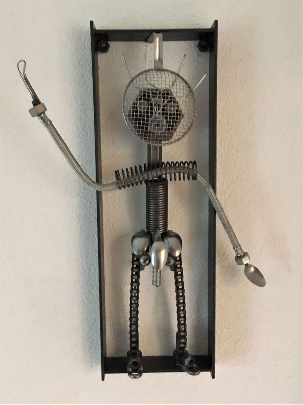 Sculture & Statue: Bild Art  Schweizer Kunst Plastik Dekoration Eisen – Usato da Wangen b. Olten venduto da Buntgemischt
