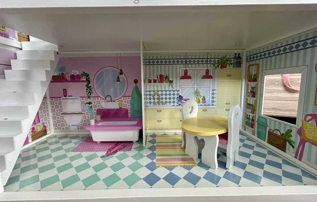 Barbie Case e mobili per bambole: Puppenhaus Barby – Usato da Neuenkirch venduto da Chrissurf 3