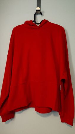 Herren Hoodie rot Grösse L Neu