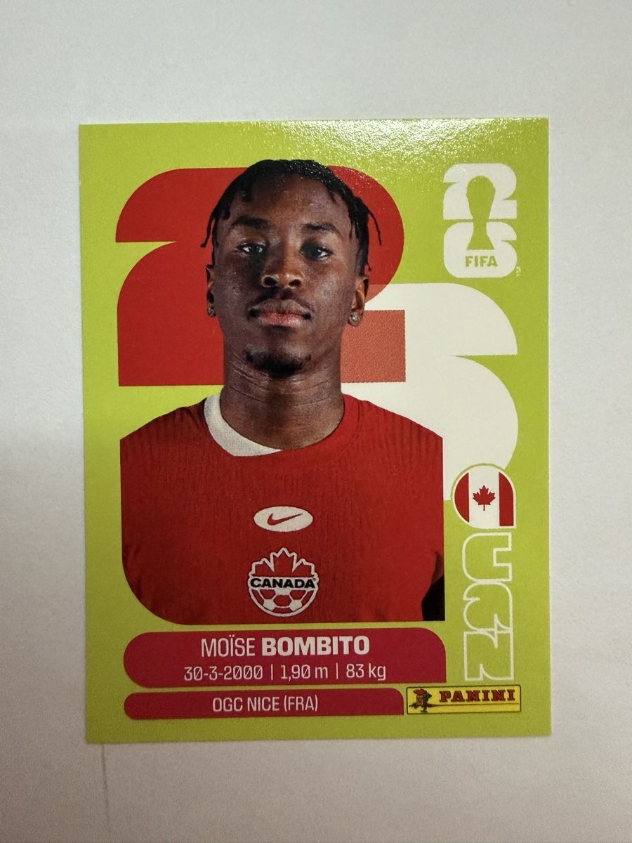 Panini Sammelbilder & Trading cards: Panini FIFA Moïse Bombito, CAN 8 – Neu (gemäss Beschreibung) aus Benglen von Belen.abr