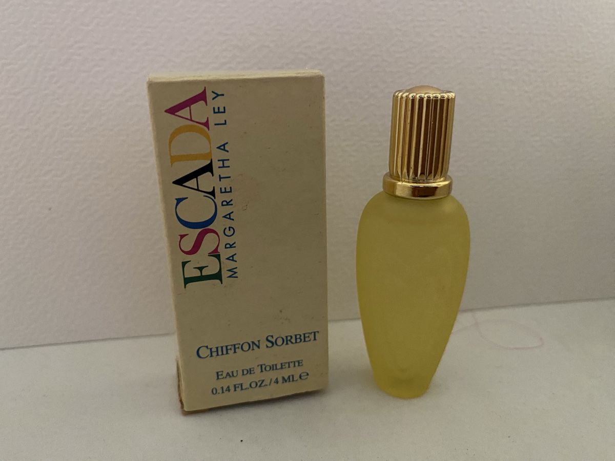 Escada Profumi & Eau de Toilette: Miniature Escada Chiffon Sorbet – Nuovo e nell'imballaggio originale da Bouveret venduto da wes_7zll