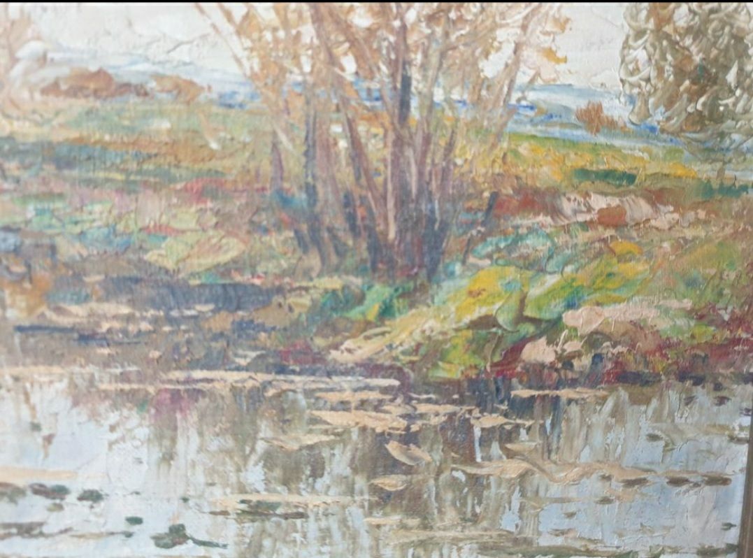 Gemälde: Ölgemälde. Herbstlandschaft – Gebraucht aus Bern von ell_zz8b 2