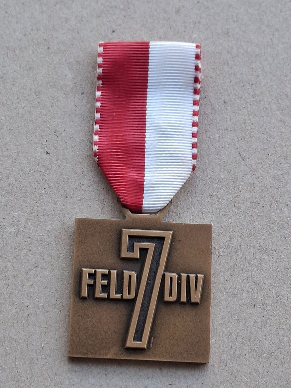 Medaglie: FELD DIV 7. Winter 1982 (L280) – Usato da Schwanden GL venduto da Suvorov 3