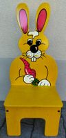 Kindermöbel / Stuhl Hase gelb