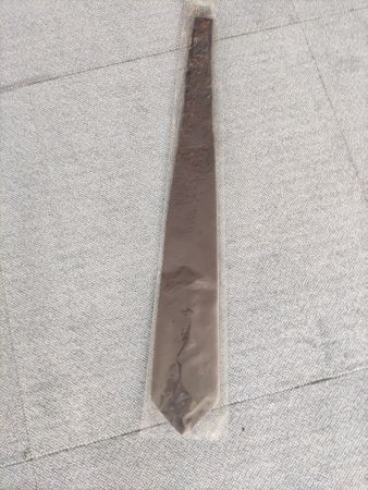 Kravatte Satin dunkelgrau