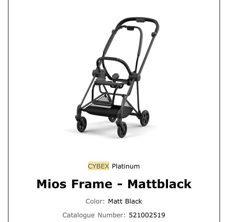Carrozzine: Cybex Mios passeggino  – Usato da Lugano venduto da ana_z85n 2