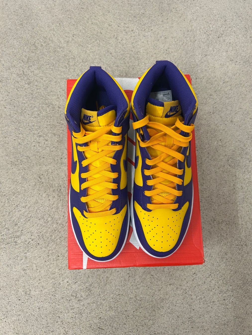 Nike Scarpe da uomo: Nike Dunk High Lakers – Nuovo e nell'imballaggio originale da St.Gallen venduto da y.vrn1 5