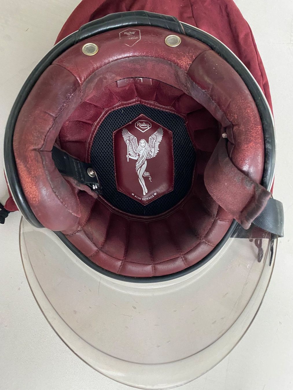 Helme & Visiere: Helm Ruby Belvedere Jet Franc Bourgeois – Gebraucht aus Kastanienbaum von tenniswerk 1