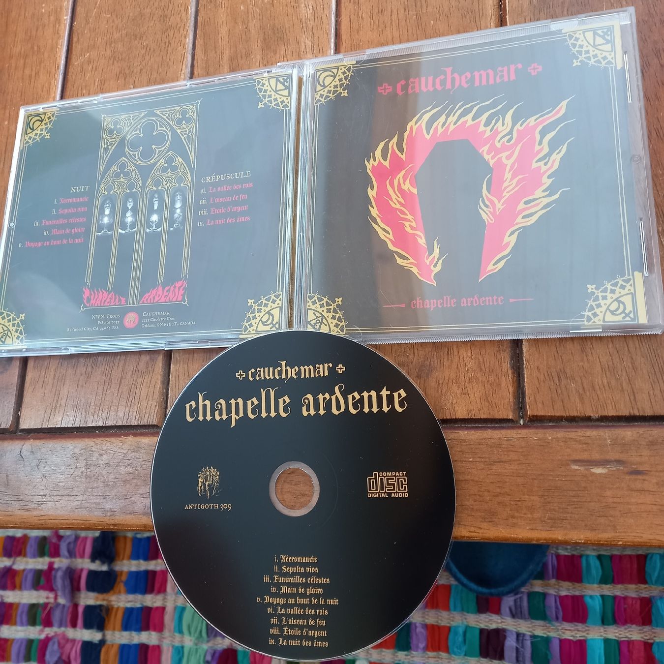 CD: cauchemar- chapelle... – Usato da St-Cergue venduto da VeganWarrior