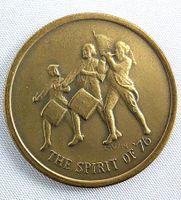 Medaille - USA - 200. Jahrestages der Unabhängigkeit, 1976