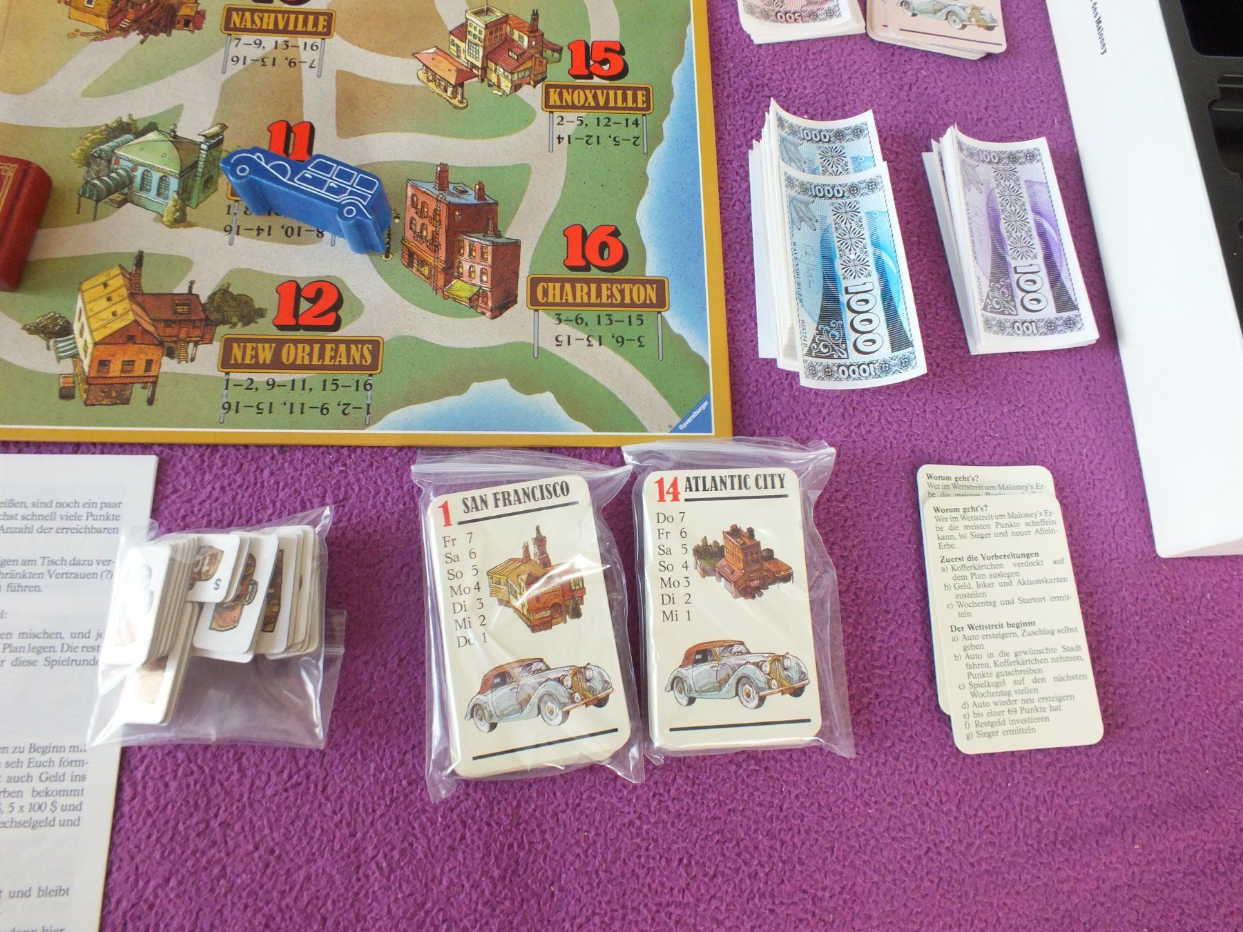 Ravensburger Giochi: Ravensburger Spiel - Das Erbe des Maloney – Usato da Müllheim Dorf venduto da Seeeule01 5