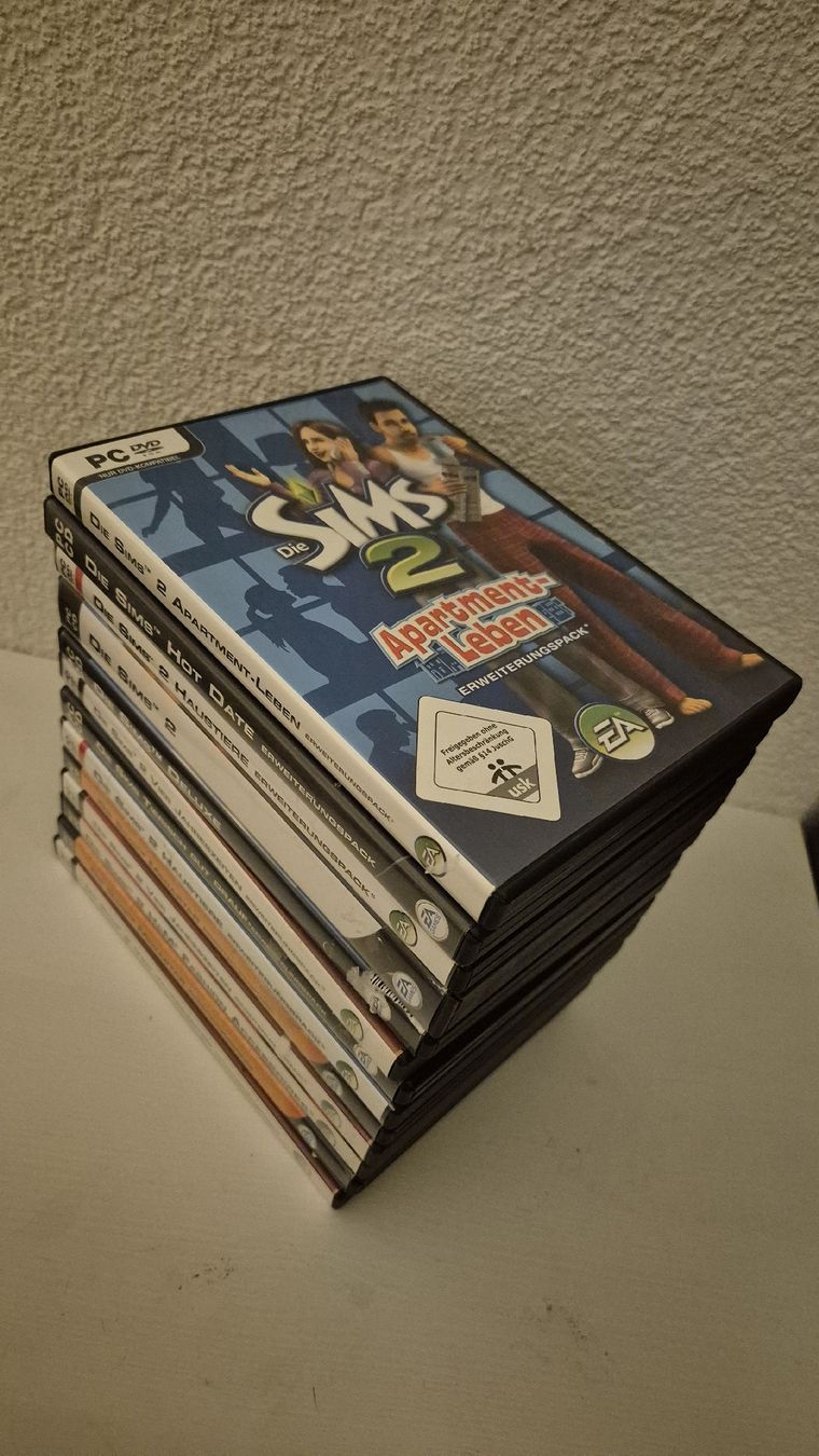 Spiele: Divers Jeux PC Sims, NO CD! CD-key ON – Defekt aus Neyruz FR von roca1526