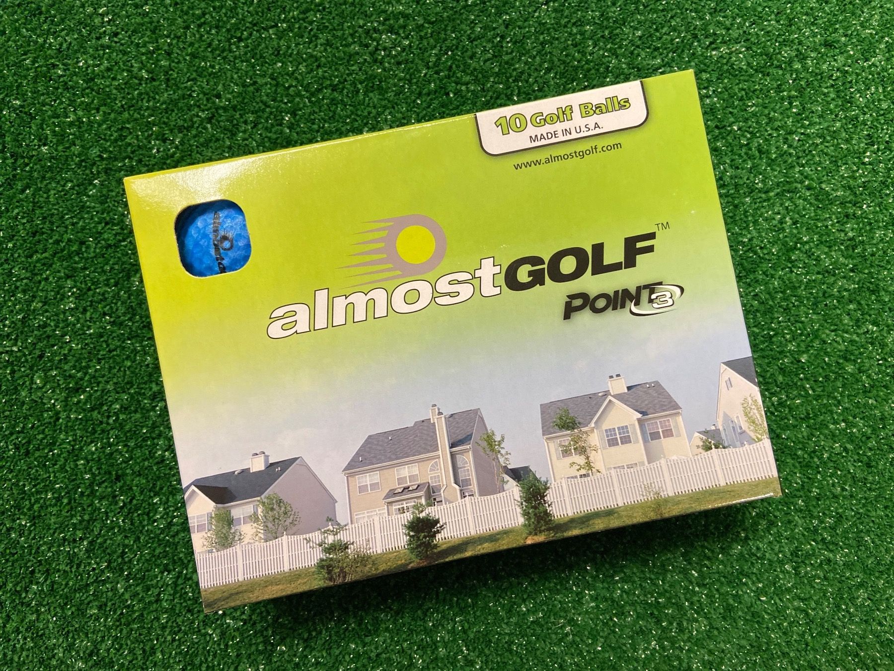 Bälle: almostGOLF - Training & UrbanGolf & CrossGolf & XGolf Bälle – Neu und originalverpackt aus Frauenfeld von golfdude