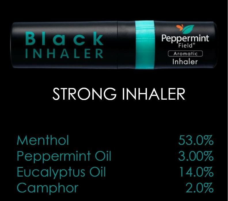 Medizinische Geräte: 3x Peppermint field Aromatic Black Inhalator Menthol – Neu und originalverpackt aus Bottmingen von dan_c5wb 1