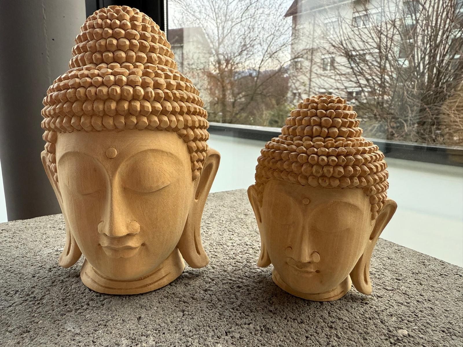 Sculture & Statue: zwei Buddha Köpfe – Usato da Horw venduto da galaga65