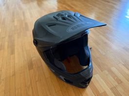 Bell Full 9 Carbon Downhill MTB Helm Größe L + Brille