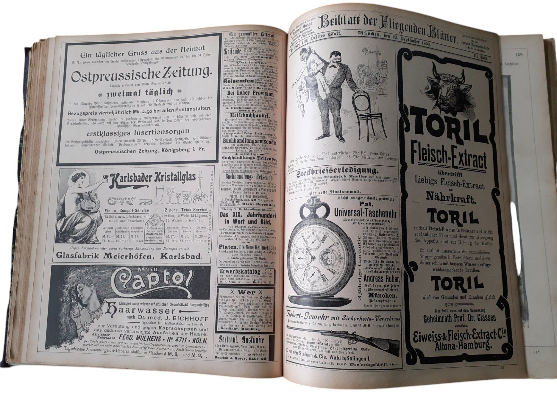 Libri: Fliegende Blätter Satirezeitschrift um 1850 – Usato da Mörschwil venduto da aik_x8mc 7
