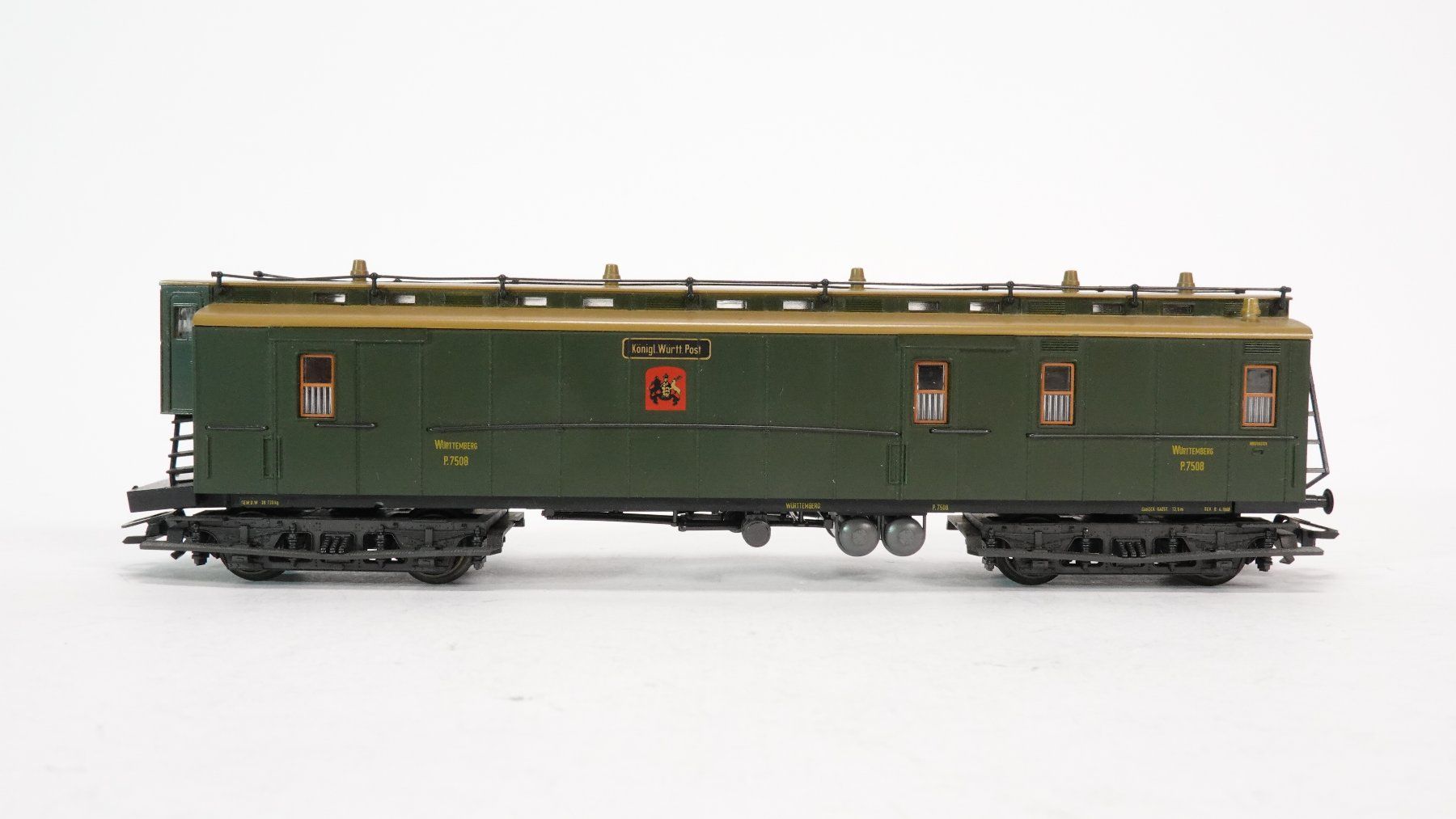 Märklin Modellini di ferrovie: e60 Märklin 1 Postwagen der K.W.St.E / Spielware – Usato da Thun venduto da evinka_gmbh 3