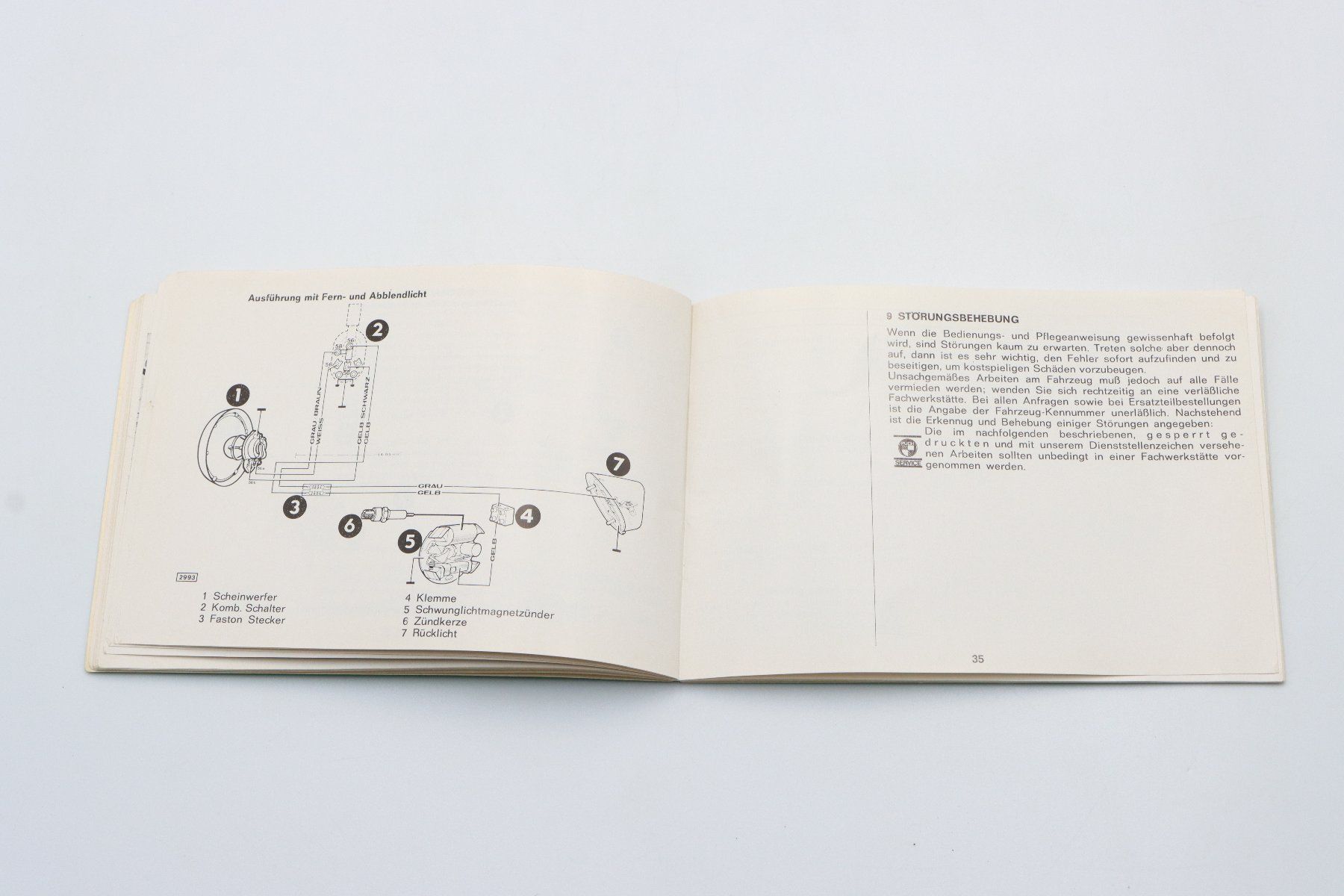 Puch Documenti: Puch Maxi 1971 Betriebsanleitung – Usato da Bühl b.Aarberg venduto da Collectorpassions 8