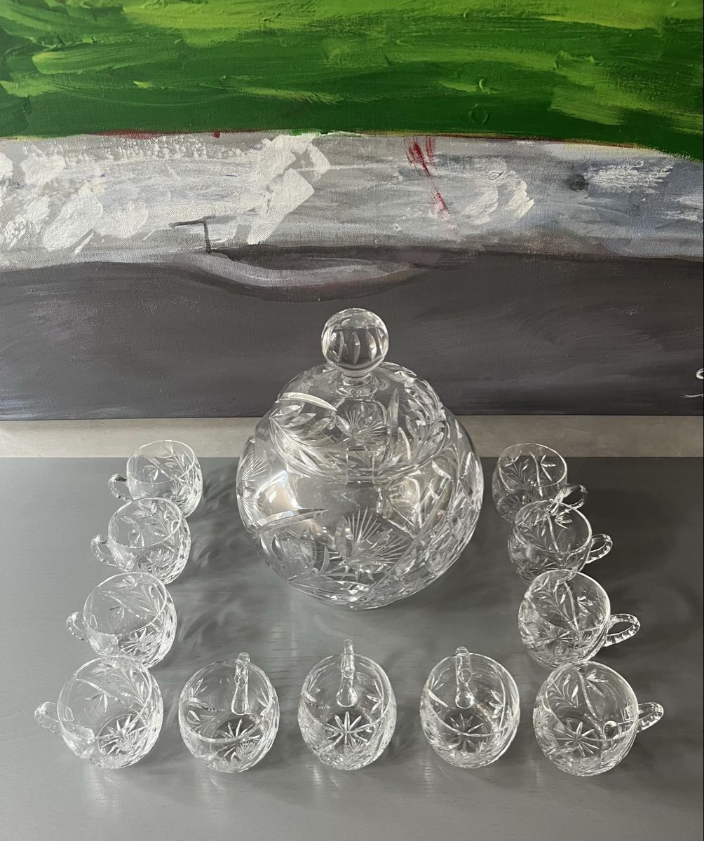 Verres: Bowle-Set Bleikristall – D'occasion à Maur par MCM1976