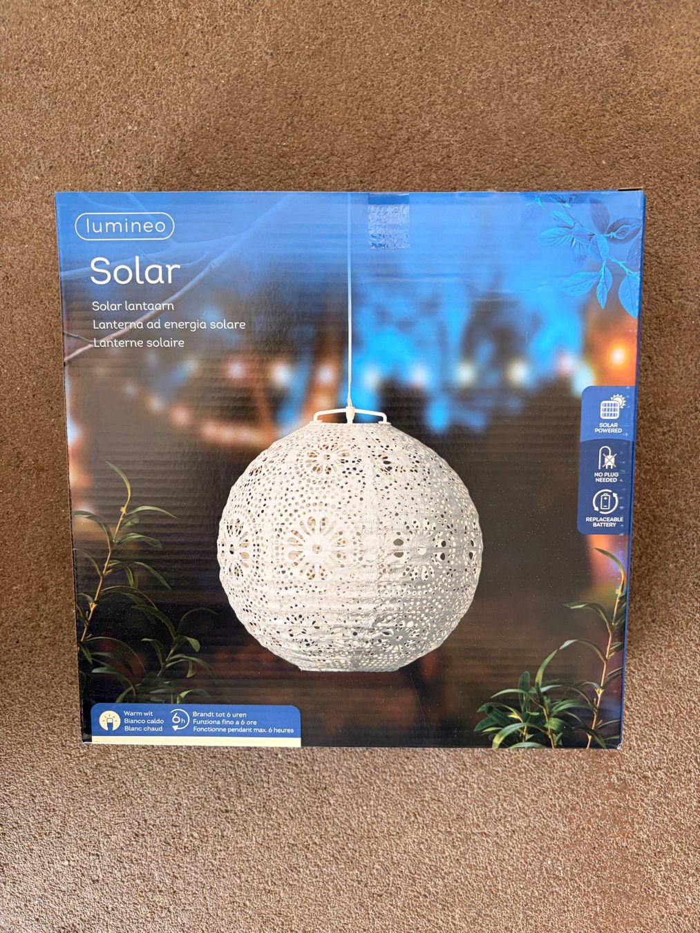 Lanterne: Solarlaterne mit Solar rund grün – Nuovo (secondo la descrizione) da Sursee venduto da pflugshaupt01 1