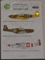 Decals P-51B/C part 2 Europe, 1/48