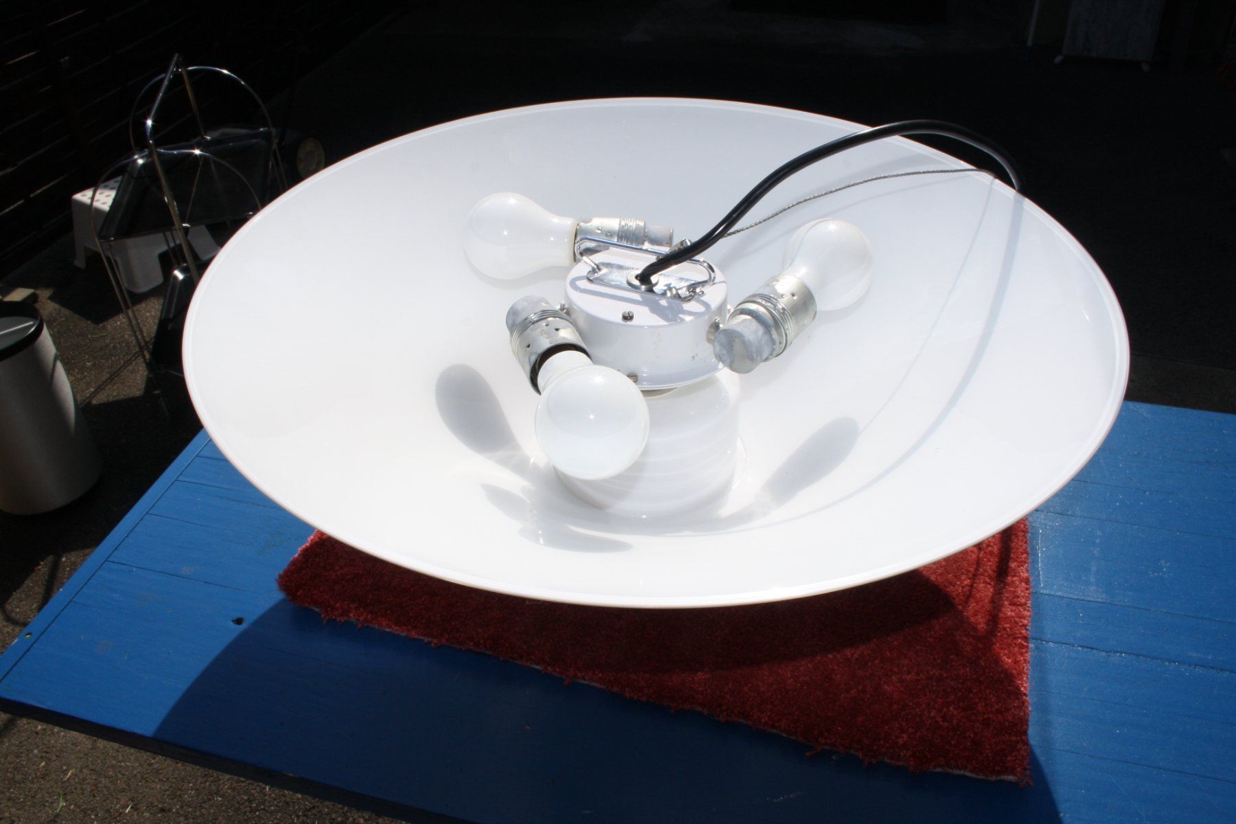 Kronleuchter & Deckenlampen: VETRI MURANO LAMPE 1+3 BIRNEN – Gebraucht aus Wauwil von Pneuedy 2