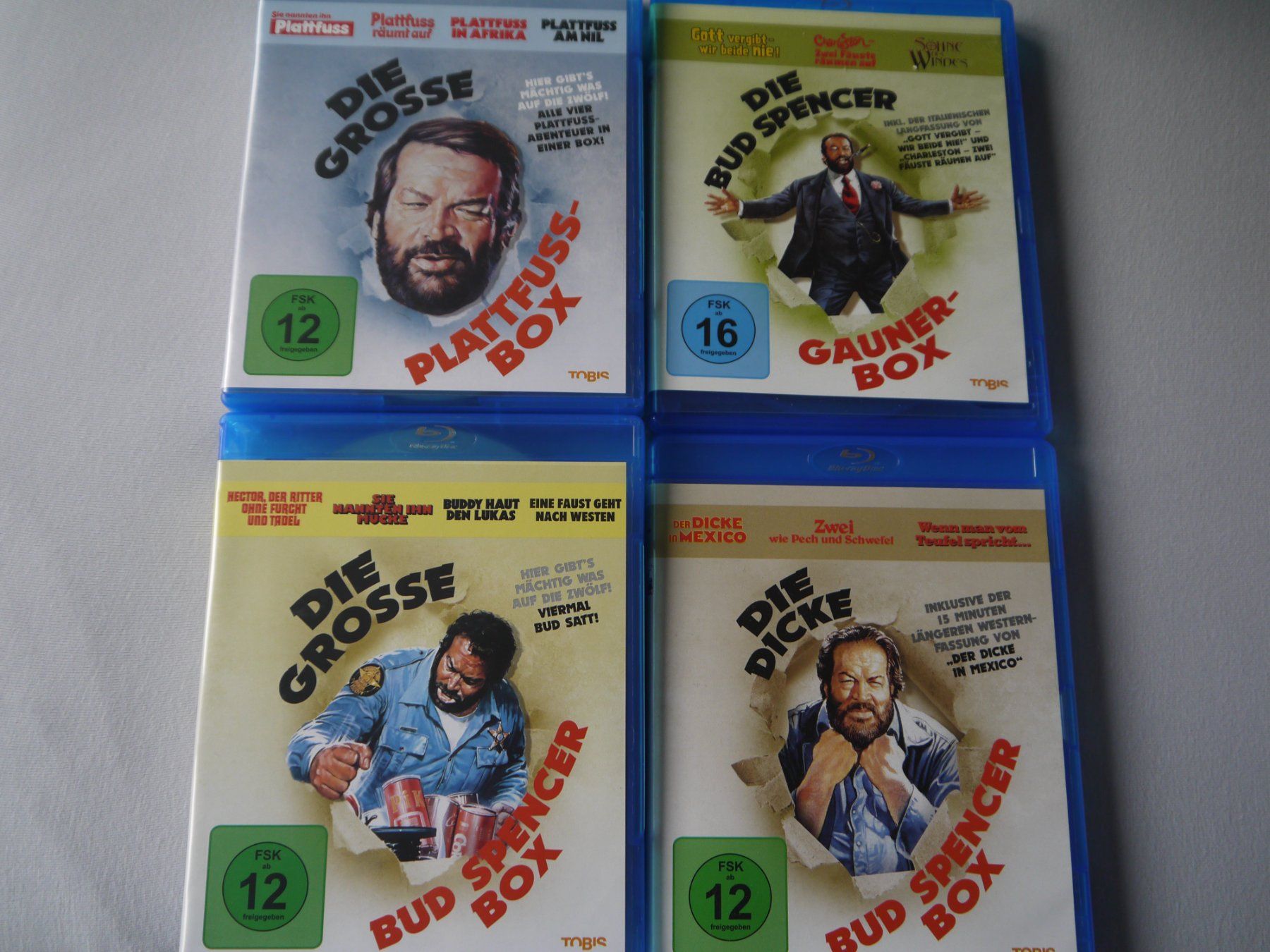 Tutti i DVDs: DIE BUD SPENCER XXL JUMBO BOX - Blu Ray – Usato da Hagendorn venduto da Blaf 1