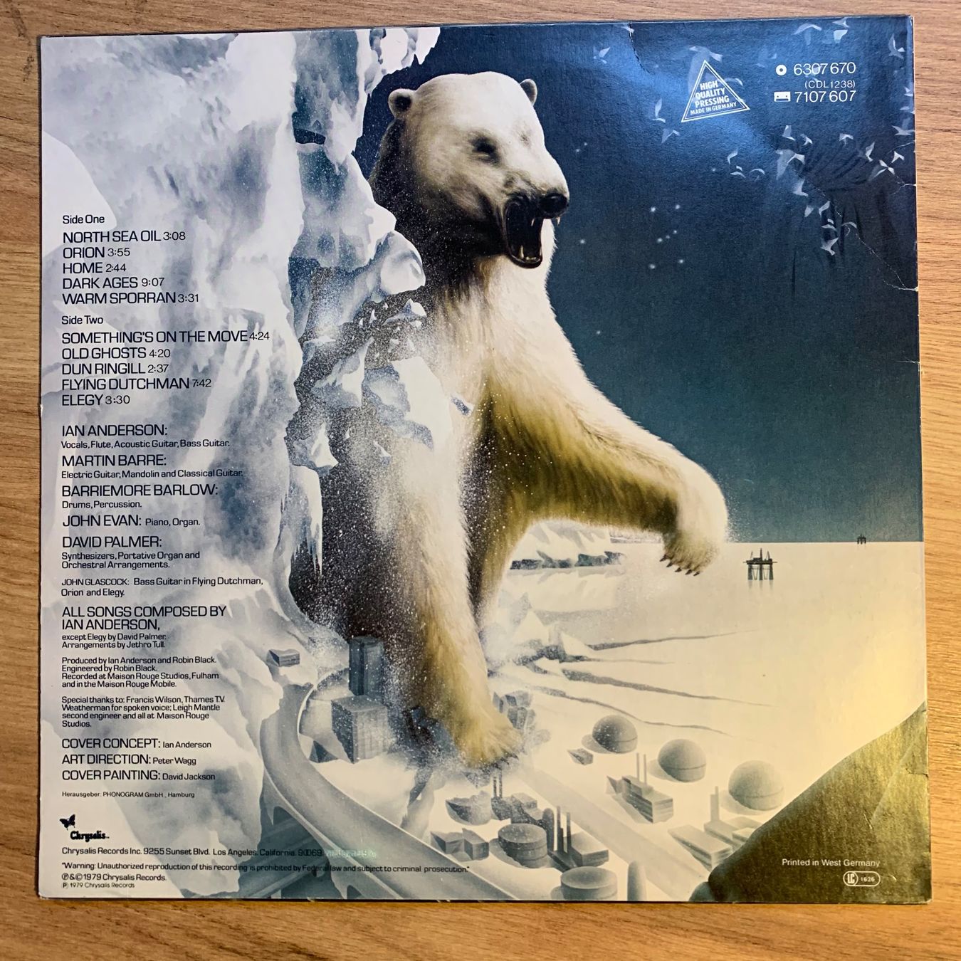 Dischi in vinile: JETHRO TULL - STORMWATCH...OG GER 1979...VG++/VG++ – Usato da Gals venduto da Diskopatshop 1