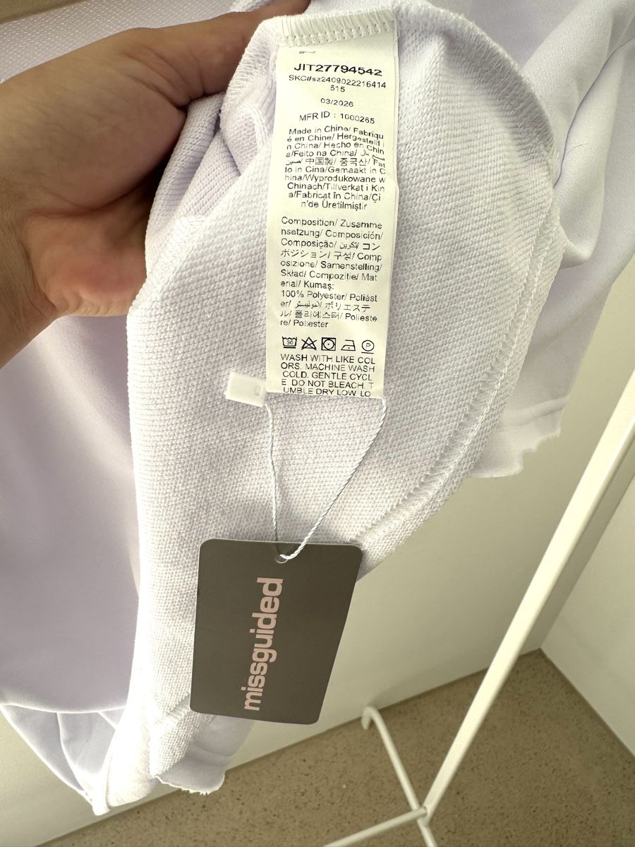 T-shirts: Missguided oversized white T-shirt – Neuf avec emballage d'origine à Zürich par di_archive 2