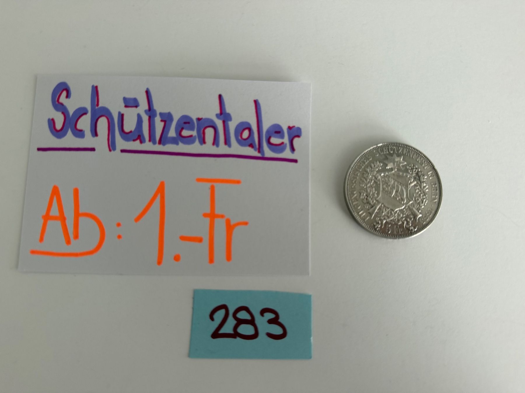 Toutes les monnaies: Schützentaler – D'occasion à Engi par kasi09 1