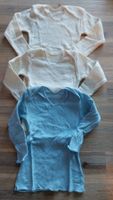 Set 3 Baby Langarm Shirts Schurwolle Grösse 68