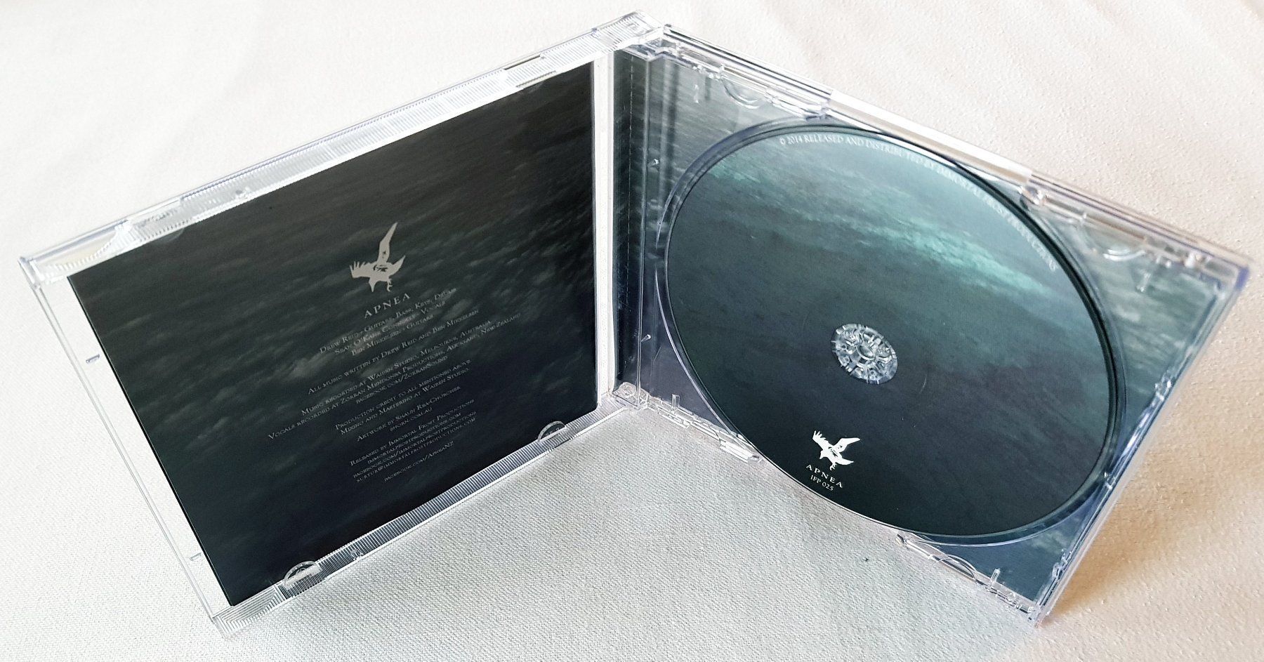 CD: Apnea - Ethereal Solitude - CD - 2014 - Belgium First Press – Usato da Uster venduto da Zardodel 3