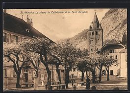 St.-Maurice, La Place, la Cathédrale et