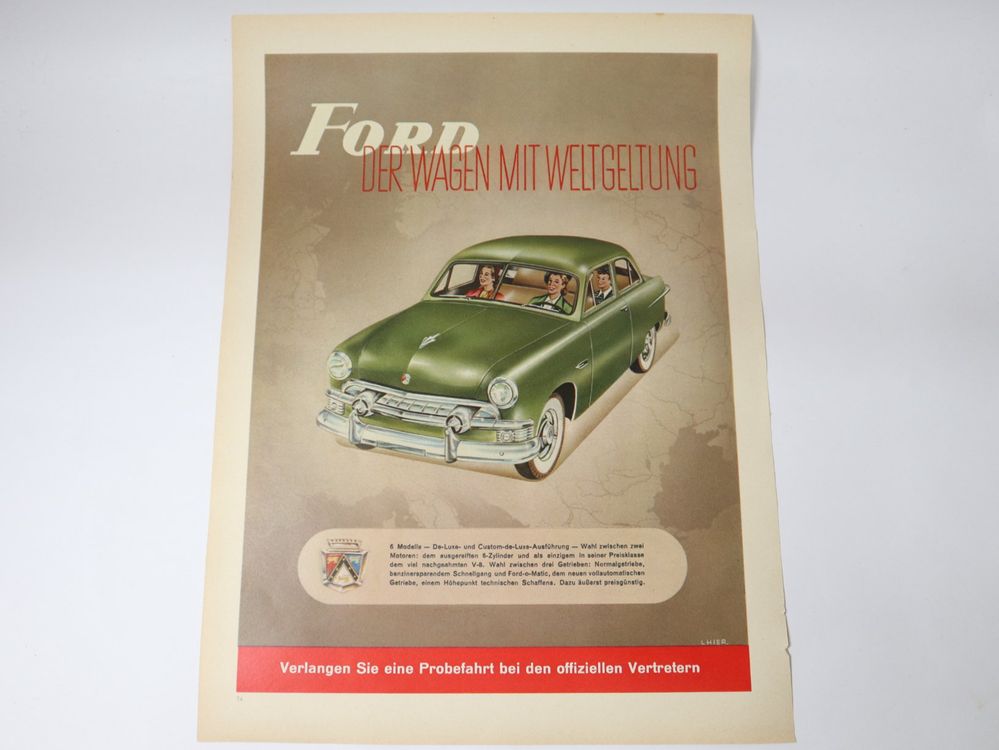 Ford Kgler Werbung