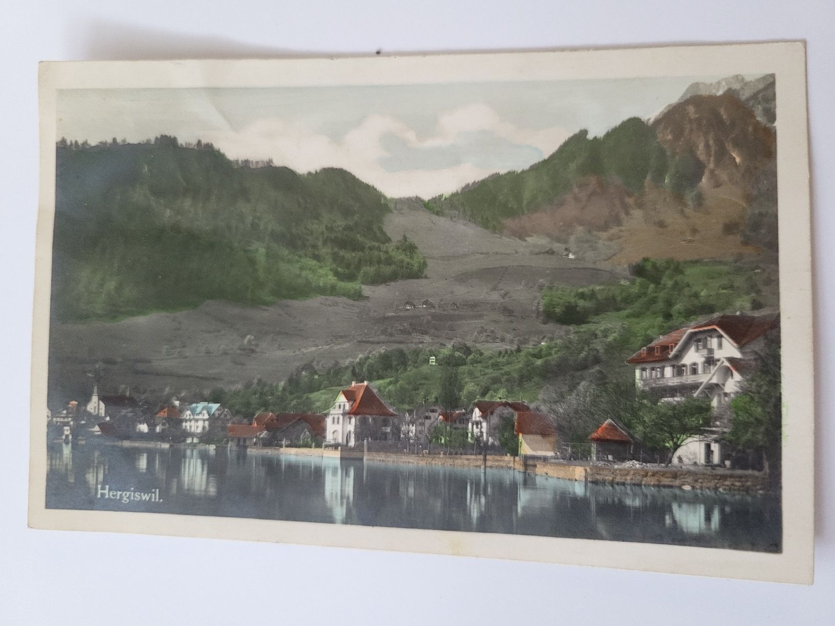 Cartoline postali: Ansichtskarte Hergiswil am See, 1927 R50 – Usato da nunningen venduto da mic_88k2