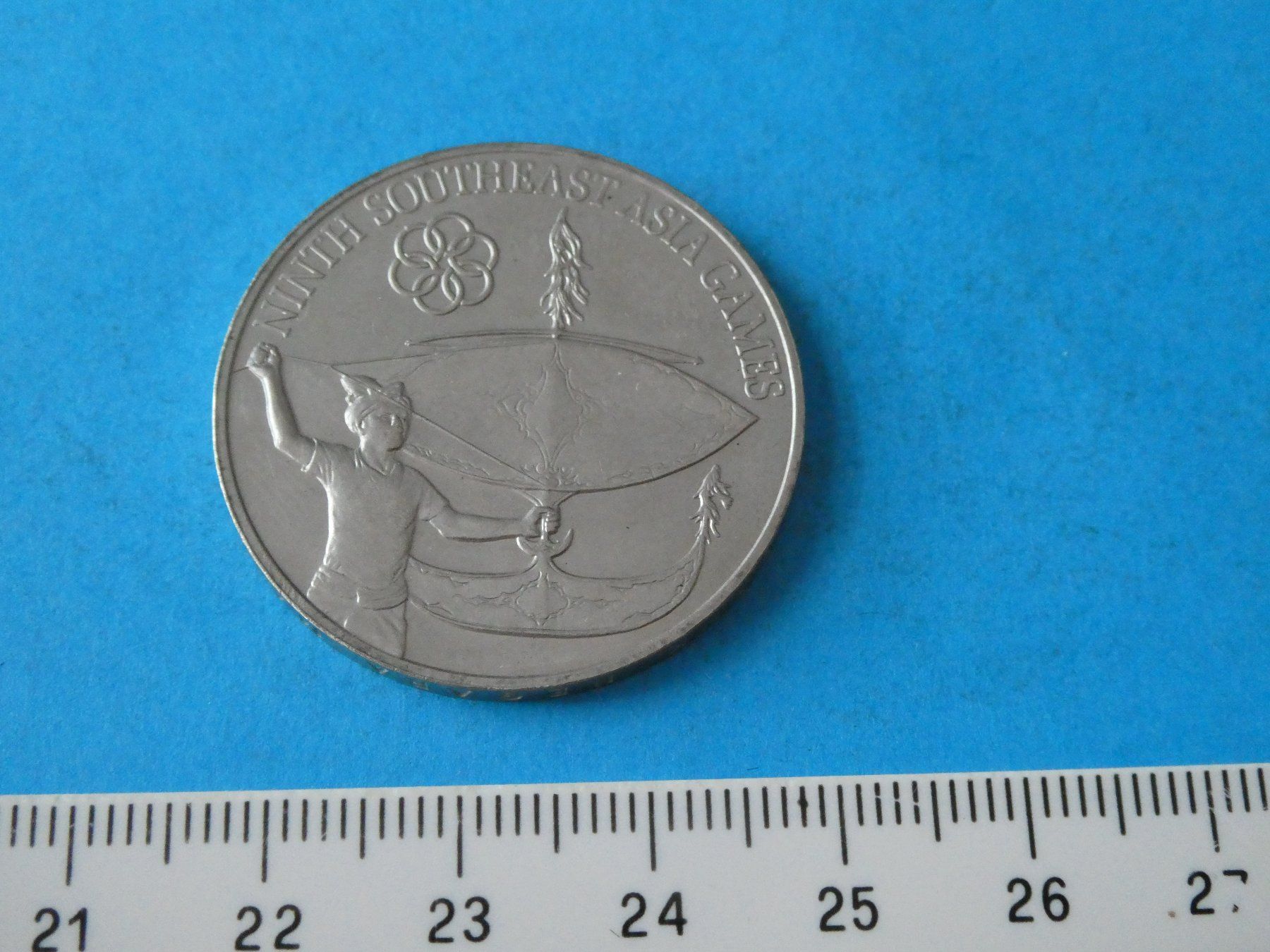 Alle Münzen: Malaysia 1977, 1 Ringgit - Sondermünze – Neu (gemäss Beschreibung) aus Hinterforst von  1