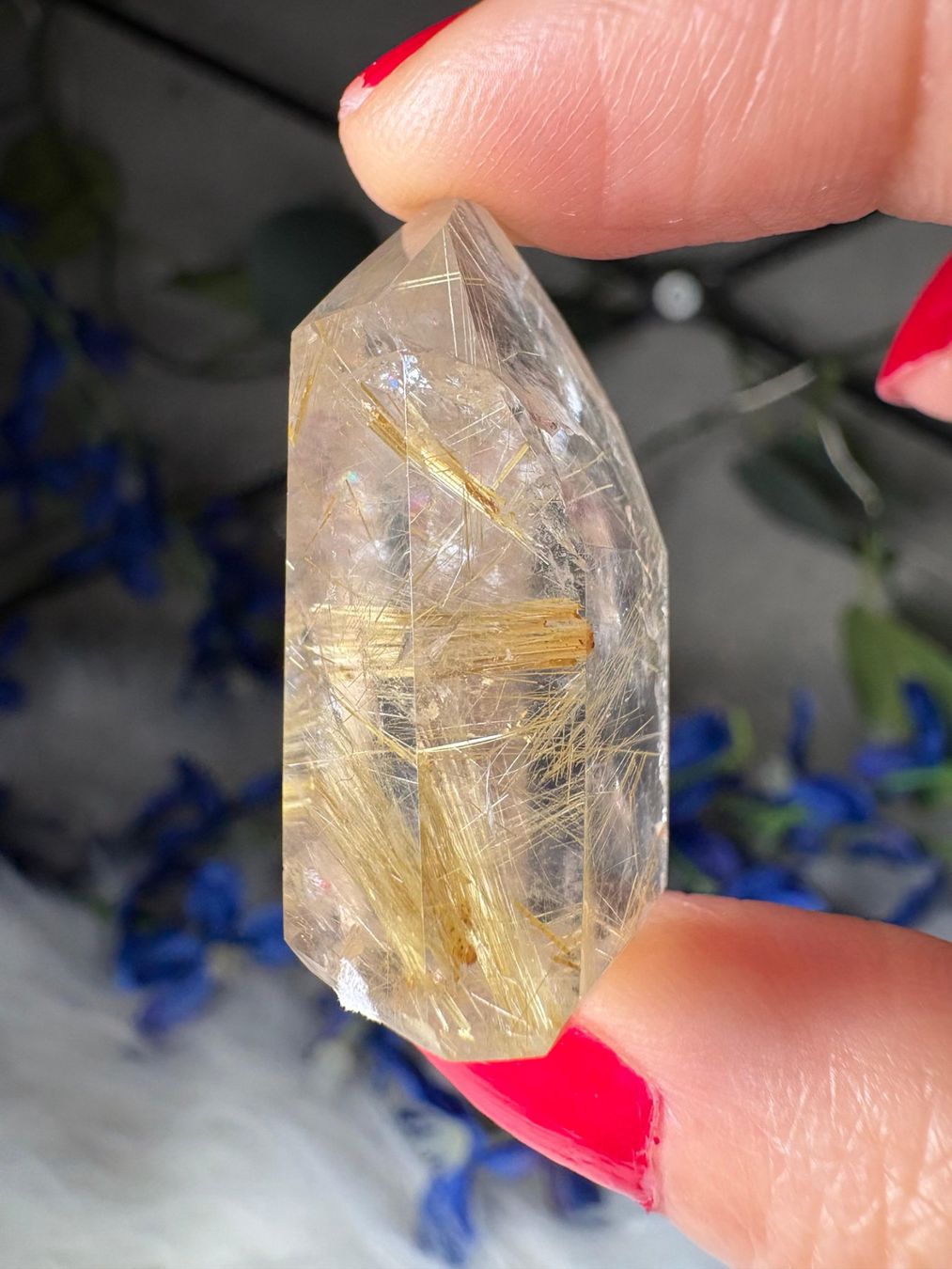 Minerali & Pietre curative: Gold-Rutilquarz – Nuovo e nell'imballaggio originale da Neuheim venduto da m.hald 3