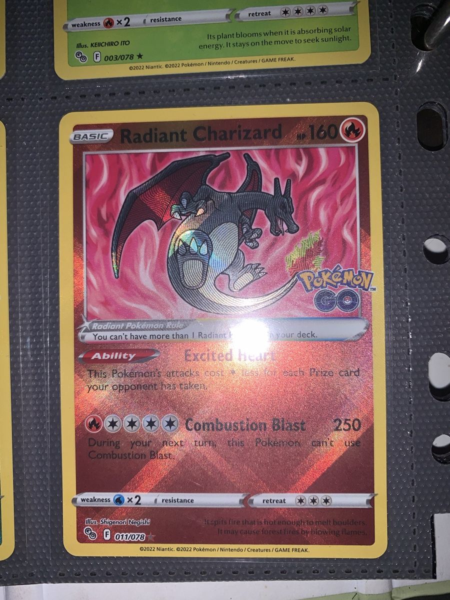 Pokémon Carte collezionabili: Charizard Go, Venusaur GO, Blastoise Go mix – Usato da Bironico venduto da ars_z6lb 5