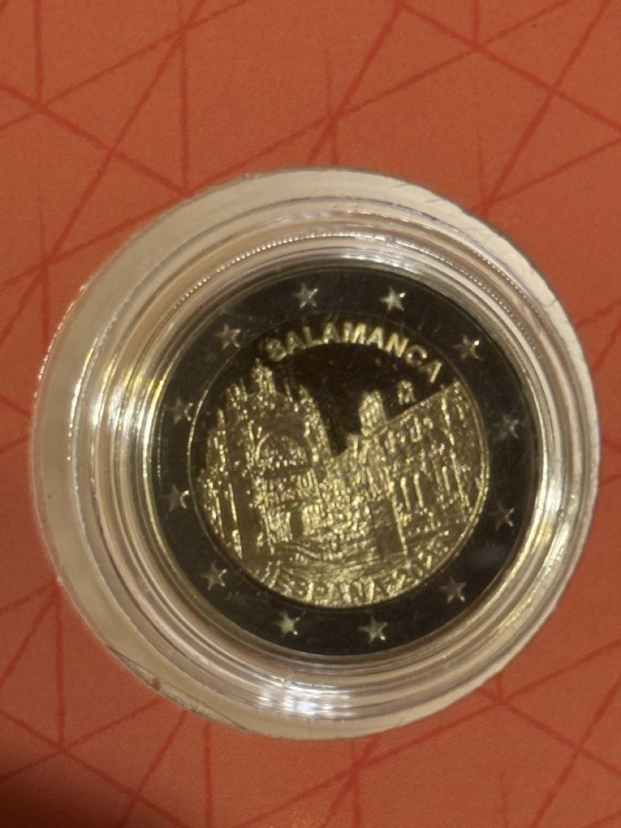 Tutti le monete: 2 euro Espagne 2025 Salamanque Proof – Nuovo e nell'imballaggio originale da Montreux venduto da Kokebullterrier1 1