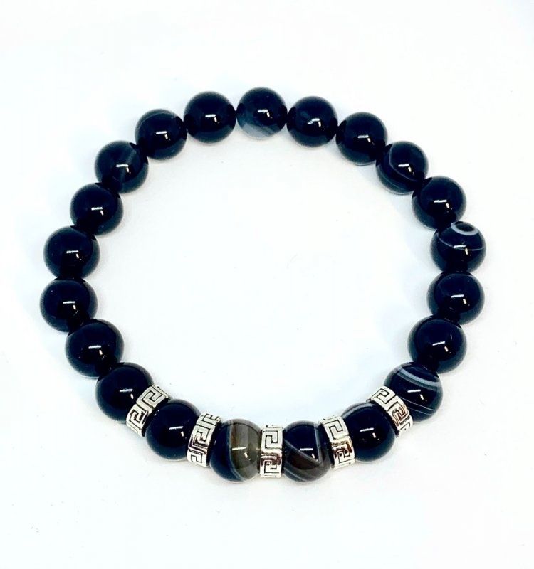 Bracciali & Braccialetti: Handmade Armband AKROPOLIS Naturstein Innenumfang 20 cm – Nuovo e nell'imballaggio originale da Emmenbrücke venduto da swissmade-miracles 3