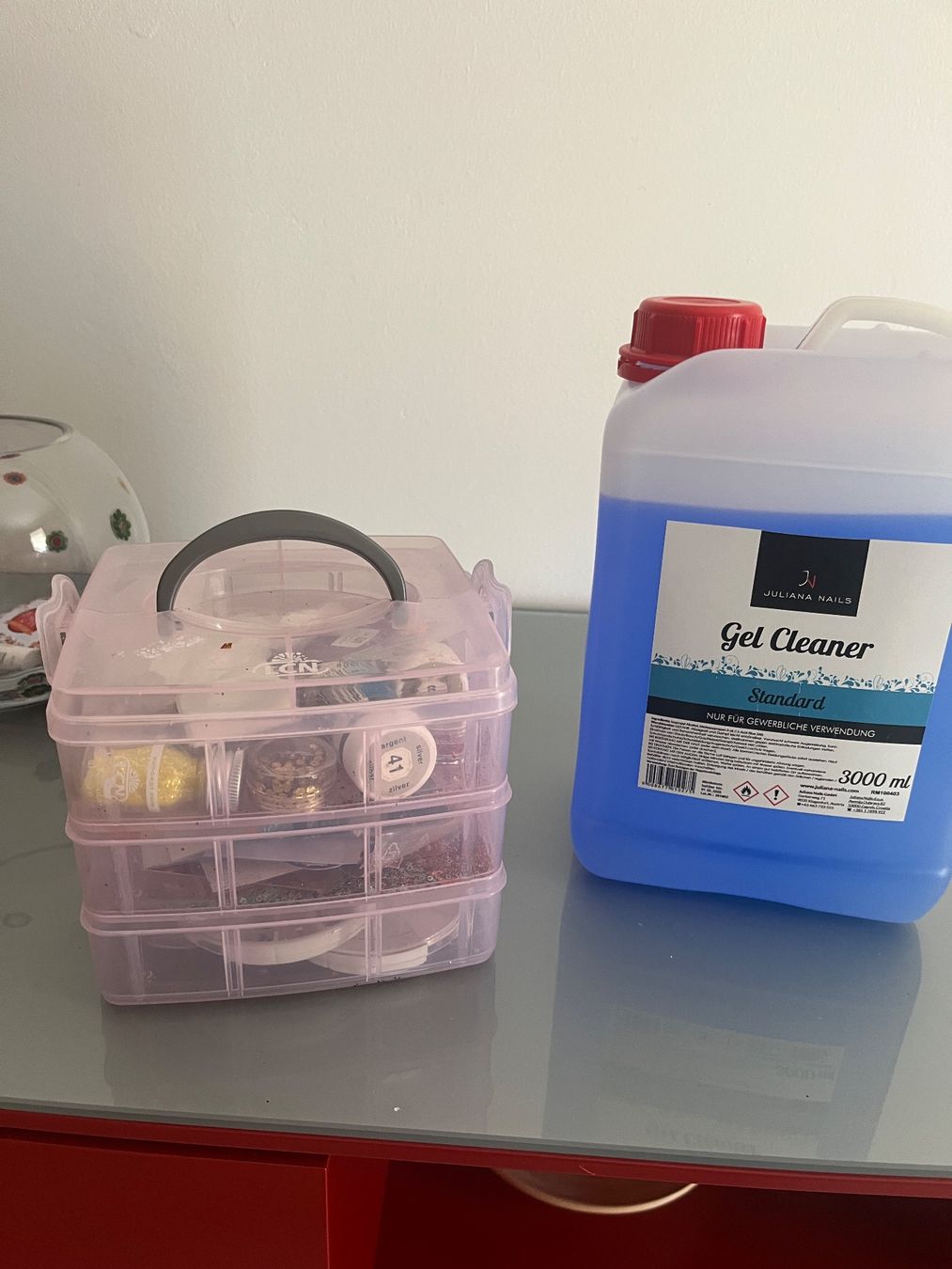 Unghie finte: Nageldesign Gels, Cleaner und Dekos – Usato da Davos Wiesen venduto da Roseli21 3