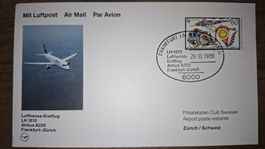 Lufthansa Frankfurt - Zürich 29.10.1989 