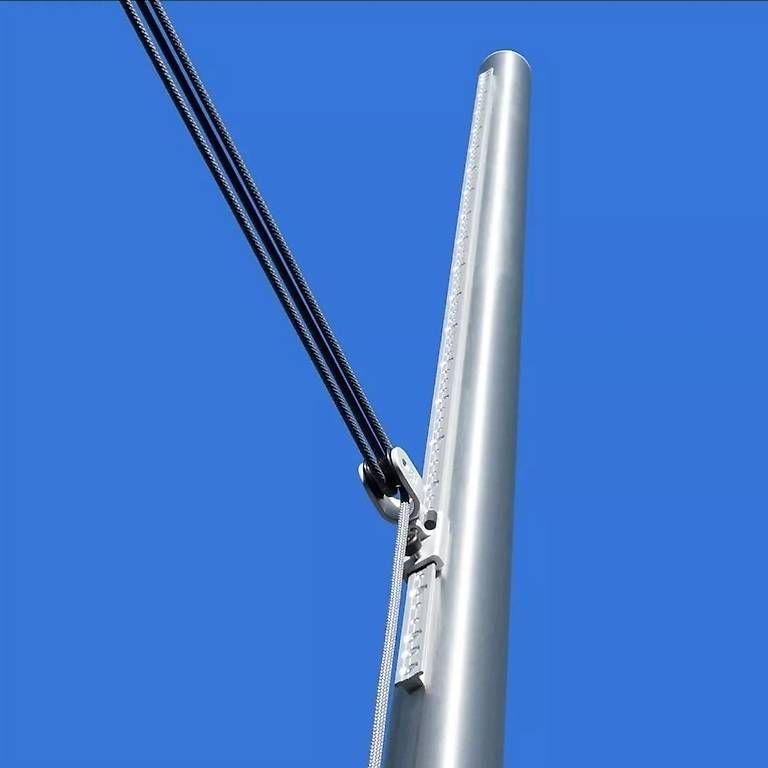 Sonnensegelmast hhenverstellbar Edelstahl  70x3mm (Gebraucht) in  laufenburg fr CHF 170  nur Abholung auf Ricardo kaufen
